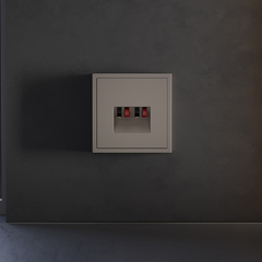 VLS001514 Накладка для розетки акустической 4-местной , S70 (капучино). (ТМ Maytoni)