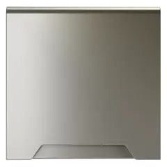 VLS000804 Накладка для розетки с заземлением, защитными шторками и крышкой, S70 (шелк). (ТМ Maytoni)