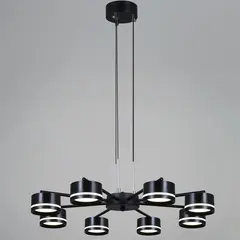 19490-0.4-08 Black светильник потолочный Reluce, GX53х8