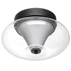 612017 Люстра PALERMO 8W LED 350LM G ЧЕРНЫЙ/ПРОЗРАЧНЫЙ 3000K Lightstar