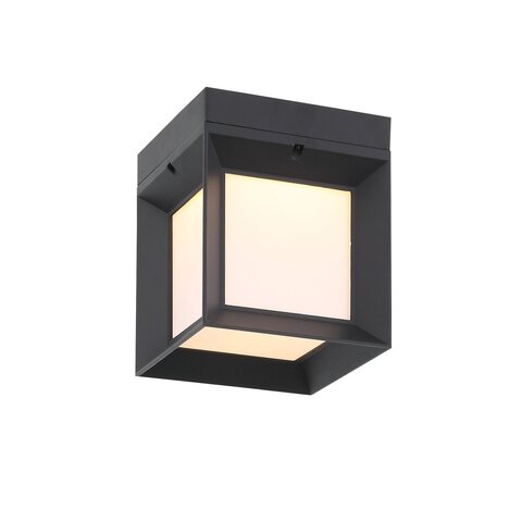 SL077.401.01 Светильник уличный настенный ST-Luce Черный/Белый LED 1*9W 3000K