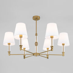 Умный потолочный светильник 60145/6 латунь