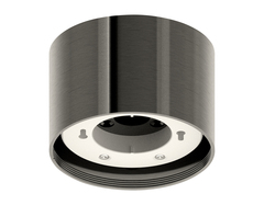 Корпус светильника накладной C8115 DCH черый хром D85*H60mm GX53