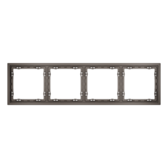 VLS100414 Рамка пластиковая VOLTUM S70 на 4 пост, (капучино). (ТМ Maytoni)