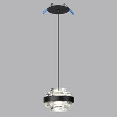 5031/6L L-VISION ODL24 391 чёрный/металл/акрил Подвес LED 6W 4000K 432лм KLOT