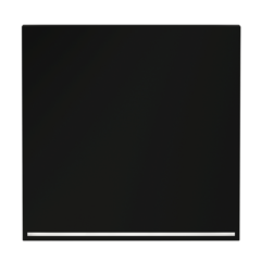 VLS000208 Клавиша для выключателя/переключателя одноклавишного с подсветкой, S70 (черный матовый). (ТМ Maytoni)