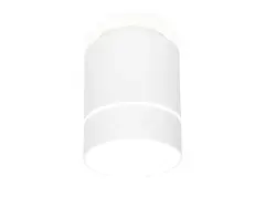 Накладной светодиодный точечный светильник TN256 WH/S белый/песок LED 4200K 7W D80*135