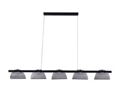 Люстра Каспи черный L132 h150 Led 5*6W (4000K)