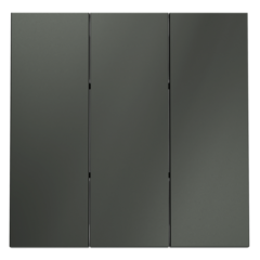 VLS000506 Клавиши для выключателя/переключателя трехклавишного, S70 (титан). (ТМ Maytoni)