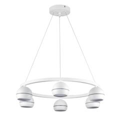 8254/6 COMFI LN25 белый, металл Светильник подвесной LED GX53 6*7W 220V LUAZANA