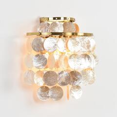 8386/2W MODERNI LN26 140 бронза/перламутровый, металл/ракушка Бра E14 2*40W 220V SHELLA