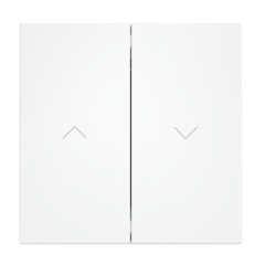 VLS020702 Выключатель встраиваемый VOLTUM S70 для жалюзи 10А, (белый матовый). (ТМ Maytoni)