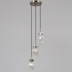 IL3600-3PSQ-26 AB DS светильник потолочный ILLUMICO, E14х3