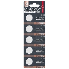 Батарейка литиевая Energy Ultra CR2032/5B