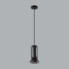 5054/1D PENDANT ODL24 451 черный/металл/керамика Подвес GU10 LED 4W KERAMA
