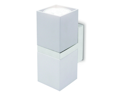 Настенный светильник FW245/2 WH/CH белый/хром GU10*2 max 12W 155*61*80