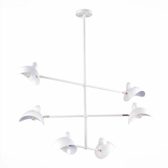 SL1801.503.06 Люстра подвесная ST-Luce Белый/Белый E14 6*60W