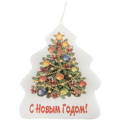 Свеча-барельеф 