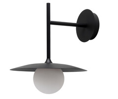 08469W-1,19 Настенный светильник Элисон черный d25 L30 h26 G9 1*10W (Led лампы в комплекте)