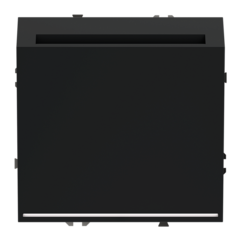 VLS010708 Выключатель встраиваемый VOLTUM S70 карточный 16А, (черный матовый). (ТМ Maytoni)