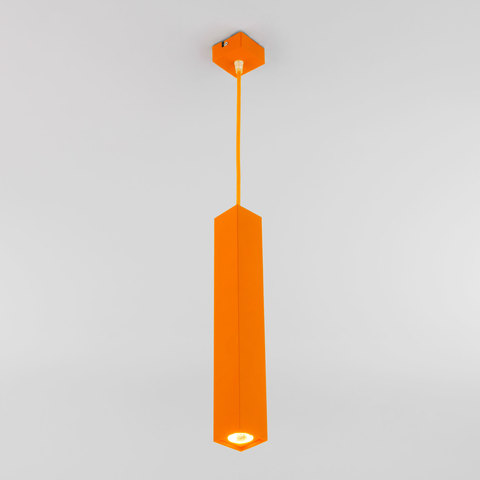 Подвесной светильник 50154/1 LED оранжевый