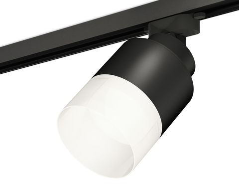 Комплект трекового светильника с акрилом XT8111002 SBK/FR черный песок/белый матовый GX53 (A2526, A2106, C8111, N8402)