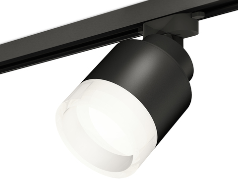 Комплект трекового светильника с акрилом XT8111001 SBK/FR черный песок/белый матовый GX53 (A2526, A2106, C8111, N8401)