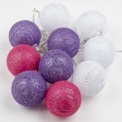 ULD-S0200-010/STB/2AA WHITE IP20 TANGLES-1 Гирлянда светодиодная «Клубки», на батарейках 2AA (не в/к), 2м. 10 светодиодов. Белый свет. Провод прозрачный. TM Uniel