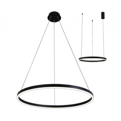 08213,19A(4000K) Подвес Тор черный d60 h150 Led 33W (4000K) 2 типа крепления