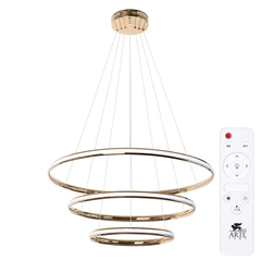Подвесная люстра Arte Lamp MERIDIANA A2198SP-3GO, 1хLED