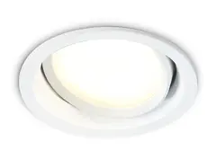 Светильник встраиваемый TN6651 WH белый IP44 GX53 D110*48