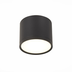 ST113.442.09 Светильник потолочный Черный LED 1*9W 4000K 702Lm Ra>80 120° IP20 D88xH75 170-240V