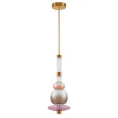 737540  2КОР! Люстра EMISFERO LED 4х6W 1200LM ЗОЛОТО/МУЛЬТИКОЛОР 3000K Lightstar