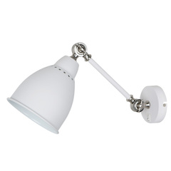 Бра Arte Lamp BRACCIO A2054AP-1WH, 1хE27