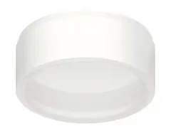 Насадка передняя для корпуса светильника N8401 FR белый матовый D85*H33mm Out30mm GX53