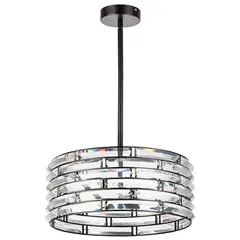 746048 Люстра AMERIGO 4х40W E14 УМБРА ПРОЗРАЧНЫЙ Lightstar