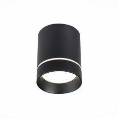 ST115.442.07 Светильник потолочный Черный LED 1*7W 4000K 490Lm Ra>90 120° IP20 D79xH100 170-240V