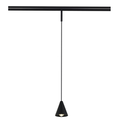 ST689.446.05 Магнитный трековый светильник Черный LED 1*5W 4000K Lm Ra>90 40° IP20 D80xH98 24V