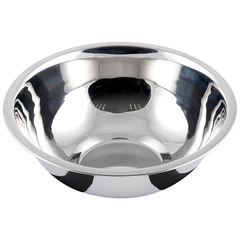 Миска Bowl-Roll-27, объем 3300 мл из нержавеющей стали, зеркальная полировка, диа 28 см