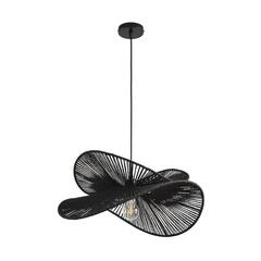 8382/1 ECO LN черный, металл/джутовый шнур Подвес E27 40W 220V ROPE