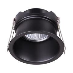 370445 SPOT NT19 321 черный Встраиваемый светильник IP20 GU10 50W 220V BUTT