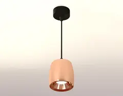 Комплект подвесного светильника XP1144001 PPG/SBK золото розовое полированное/черный песок (A2302, C1144, N7035)