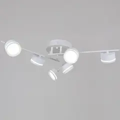 10590-0.3-06 White светильник потолочный Reluce, GX53х6