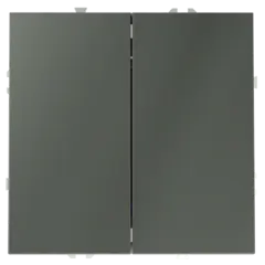 VLS020506 Перекрестный переключатель встраиваемый VOLTUM S70 двухклавишный 10А, (титан). (ТМ Maytoni)