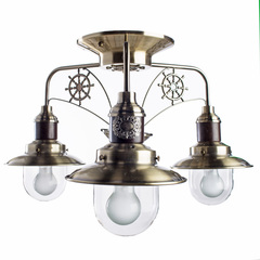 Потолочная люстра Arte Lamp SAILOR A4524PL-3AB, 3хE27