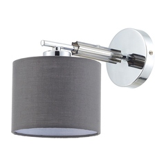 Настенный светильник Escada 700/1A E27*60W Chrome/Grey