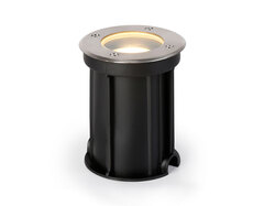 Светильник уличный в грунт ST6511 BK черный IP67 GU10 max 35W D108*135