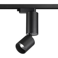 359321 PORT NT24 280 черный Светильник трековый однофазный трехжильный IP20 LED 10W 85-265V 3000K 1100Лм TUBO