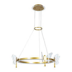 Подвесная люстра Arte Lamp DARCY A2187LM-1GO, 1хLED