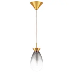 805118 Люстра COLORE LED 1х4W 220LM ЗОЛОТО/ДЫМЧАТЫЙ 3000K Lightstar